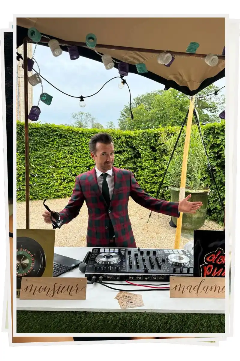 Greg Le Fourn – DJ mariage professionnel animant le cocktail avec élégance et style